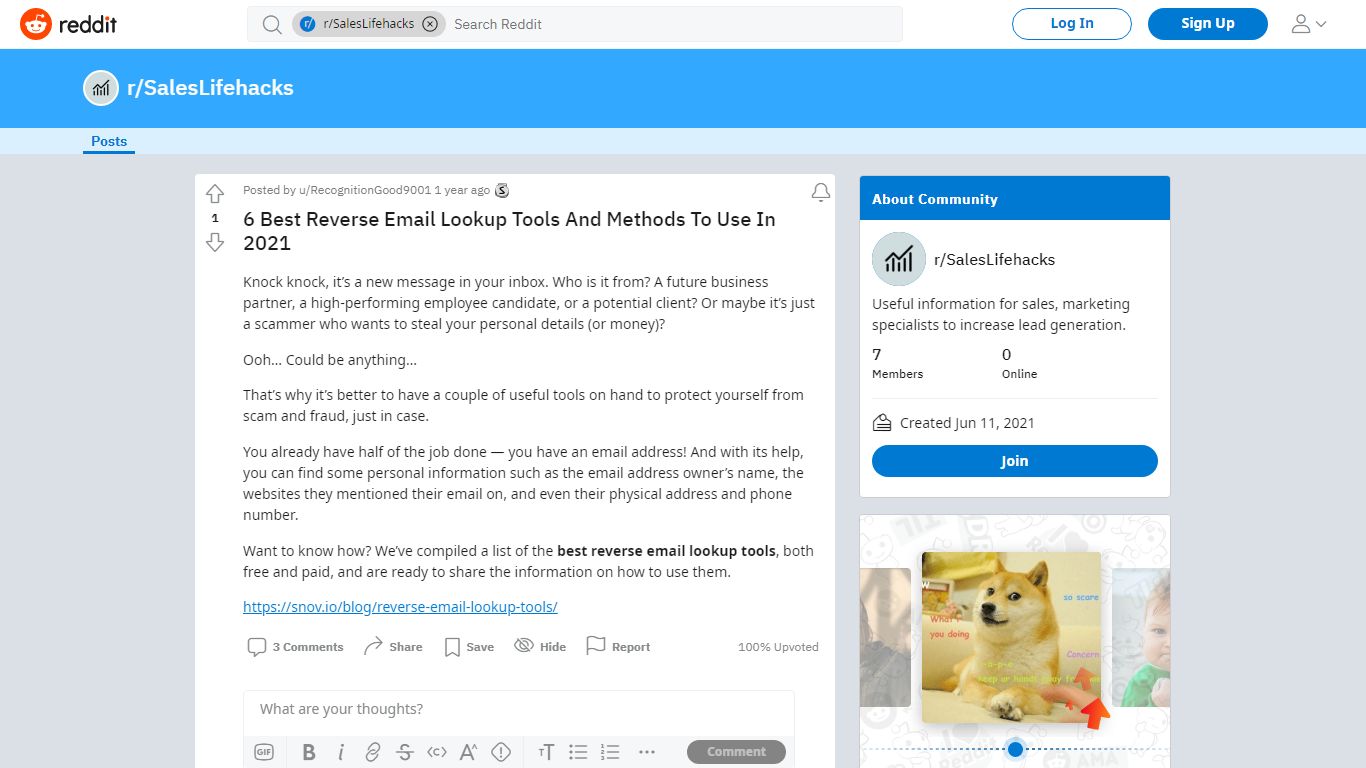 6 Best Reverse Email Lookup Tools And Methods To Use In 2021 - reddit