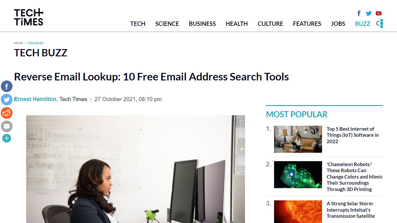 Reverse Email Lookup: 10 Free Email Address Search Tools